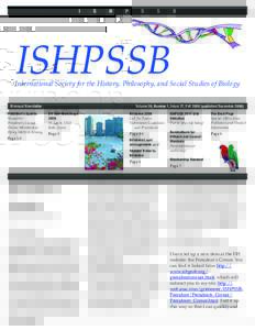 ISH Newsletter Issue #37 Fall 2008