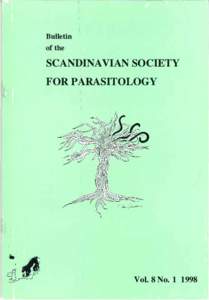 Bulletin of the SCANDINAVIAN SOCIETY FOR PARASITOLOGY