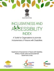 lR;eso t;rs Government of India INCLUSIVENESS AND  ACCESSIBILITY