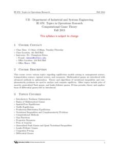 Mathematical optimization / Operations research / Dynamical systems / Calculus of variations / Partial differential equations / Projected dynamical system / Complementarity theory / Variational inequality / Linear complementarity problem / Linear programming / Draft:Extended mathematical programming / Mathematical programming with equilibrium constraints