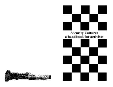 Security Culture: a handbook for activists 28  1