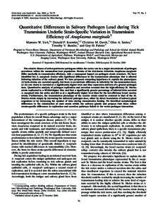 INFECTION AND IMMUNITY, Jan. 2009, p. 70–[removed]/$08.00⫹0 doi:[removed]IAI[removed]Copyright © 2009, American Society for Microbiology. All Rights Reserved. Vol. 77, No. 1