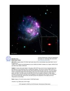 X-ray astronomy / Peculiar galaxies / Ursa Major constellation / Galaxy clusters / Chandra X-ray Observatory / American Astronomical Society 215th meeting / NGC / Astronomy / Space / Extragalactic astronomy