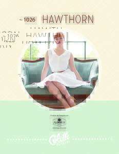 Colette Patterns Hawthorn Instructions FR