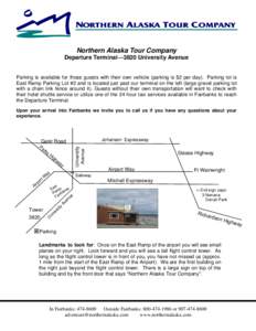 Terminal Map - Northern Alaska Tour Company