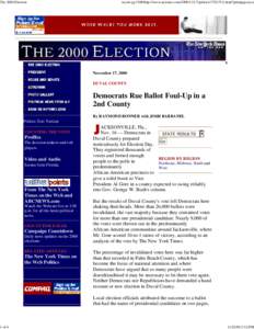 The 2000 Election  1 of 4 wysiwyg://108/http://www.nytimes.com[removed]politics/17DUVA.html?printpage=yes