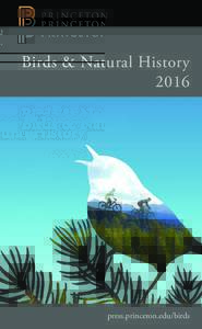 Birds & Natural History 2016 press.princeton.edu/birds  Warbler Guide App