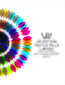 H P Cotton Textile Mills Limited CONTENTS