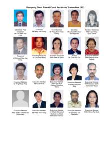 Kampong Glam Rowell Court Residents’ Committee (RC)  Immediate Past Chairman Mr Lim Herh Kim PBM