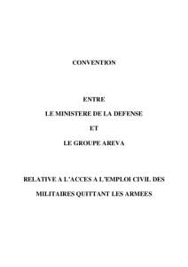 Microsoft Word - Convention AREVA MINDEF _revue DJDS le[removed] à 15 h_. ret…