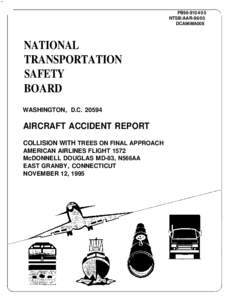 PB96[removed]NTSB/AAR[removed]DCA96MA008 NATIONAL TRANSPORTATION