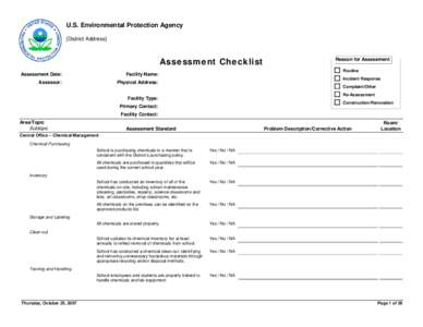 rpt_Assessment_Checklist_Generic