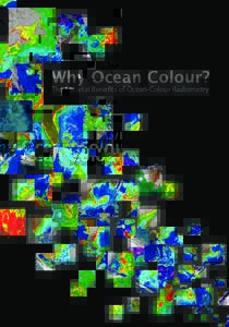 Why Ocean Colour? The Societal Benefits of Ocean-Colour Radiometry Satellite Ocean Colour: Science at the Service of Society The abundance of phytoplankton (chlorophyll concentration)