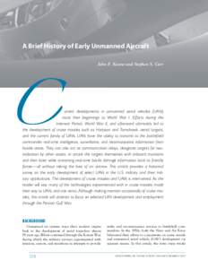 A Brief History of Early Unmanned Aircraft