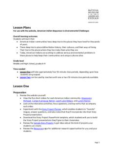 Microsoft Word - Complete Lesson plan FINAL 31May11
