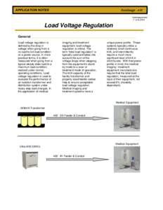 Voltage drop / Voltage regulation / Power supply / Load regulation / Power conditioner / Voltage regulator / Buck–boost transformer / Electromagnetism / Electrical engineering / Transformers