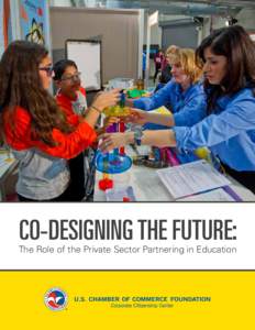CO-DESIGNING THE FUTURE:  The Role of the Private Sector Partnering in Education SHAPE SUPPORTERS This project was made possible through the support of