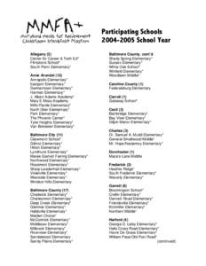 Microsoft Word - participating schools list04-05.doc