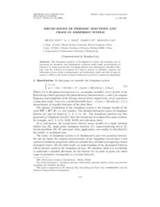DISCRETE AND CONTINUOUS DYNAMICAL SYSTEMS Volume 7, Number 3, July 2001 Website: http://math.smsu.edu/journal pp. 573–592
