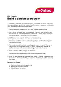 Microsoft Word - Build a garden scarecrow.doc