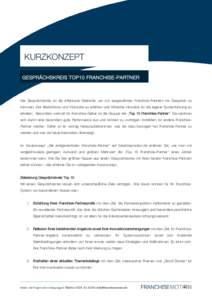 Microsoft Word - 03_Kurzkonzept_Gesprächskreis Top10 Franchise-Partner.docx