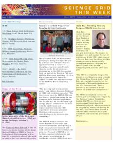 About SGTW | Subscribe | Archive | Contact SGTW  June 1, 2005 Calendar/Meetings