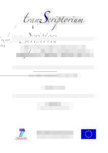 D4.2.2: Tools for development and deployment of linguistic resources for HTR Jafar Tanha, Veronica Romero, Jesse de Does  Distribution: Public
