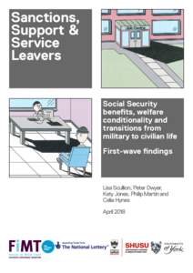 Sanctions, Support & Service Leavers  Social Security