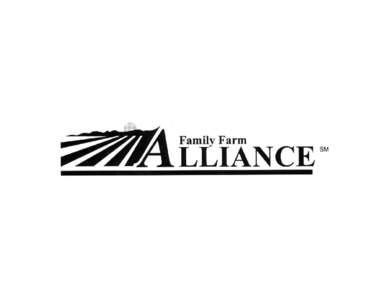 The Family Farm Alliance has advocated for family farmers, ranchers, irrigation districts, and allied industries in seventeen Western states for seventeen years. The Alliance is focused on one mission - To ensure the av