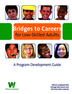 Bridges to Careers for Low-Skilled Adults A Program Development Guide  Women Employed with