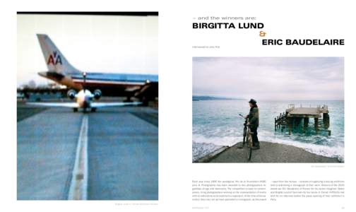 – and the winners are:  BIRGITTA LUND & ERIC BAUDELAIRE Interviewed by Jens Friis