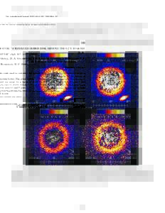 The Astrophysical Journal, 624:L141–L142, 2005 May 10 䉷 2005. The American Astronomical Society. All rights reserved. Printed in U.S.A. ERRATUM: “A RESOLVED DEBRIS DISK AROUND THE G2 V STAR HD” (ApJ, 617, 