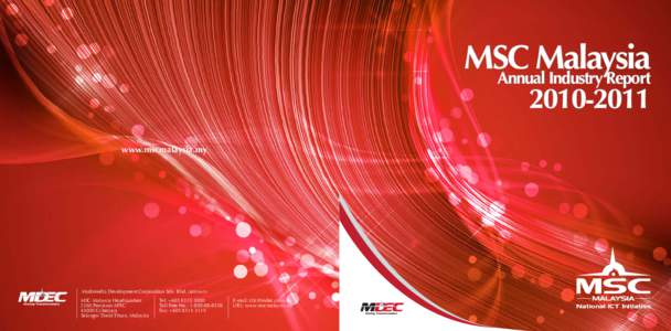 MSC Malaysia Annual Industry Reportwww.mscmalaysia.my