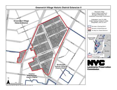 Greenwich Village Historic District Extension II W Wa v