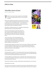 ‘Butterflies, blooms & bees’ | Duluth News Tribune