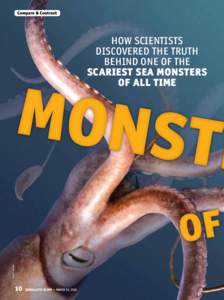 Compare & Contrast  How scientists discovered the truth behind one of the scariest sea monsters