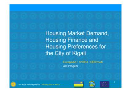 (6) Presentation Kigali Housing Market Study - Launching