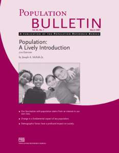 Population  BULLETIN Vol. 62, No. 1  A