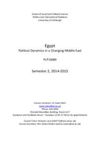 Political Islam in the Middle East (PGSP11298)