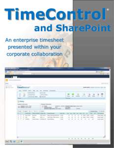 TimeControl  ® and SharePoint