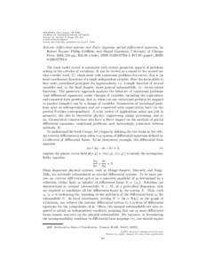 BULLETIN (New Series) OF THE AMERICAN MATHEMATICAL SOCIETY Volume 42, Number 3, Pages 407–412