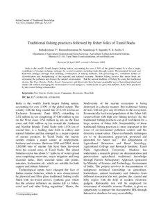 Indian Journal of Traditional Knowledge Vol. 8 (4), October 2009, pp[removed]