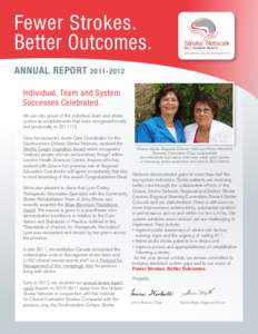 Fewer Strokes. Better Outcomes. Annual Report