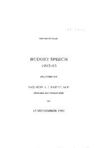 BP1 Budget Speech[removed]