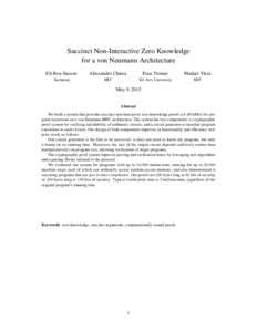 Cryptographic protocols / Zero-knowledge proof / Proof of knowledge / Non-interactive zero-knowledge proof / IP / ZK / Snark / NP / Mathematical proof / Theoretical computer science / Graph theory / Cryptography
