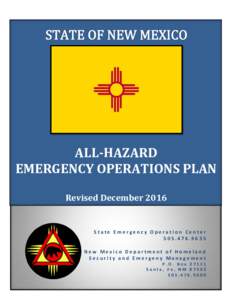 State of New Mexico All-Hazard Emergency Operations Plan