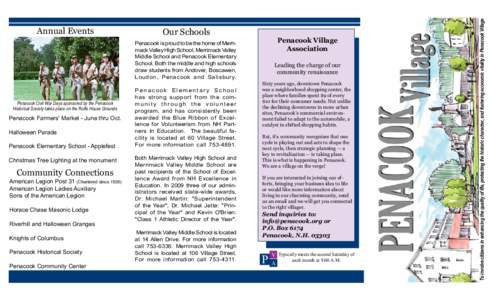 Our Schools  Penacook Village Association  Penacook is proud to be the home of Merrimack Valley High School, Merrimack Valley