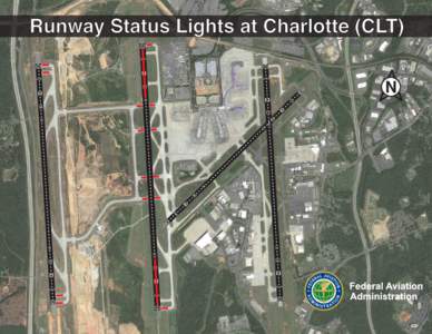 Runway Status Lights at Charlotte (CLT) N 