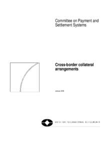 Cross-border collateral arrangements - January 2006