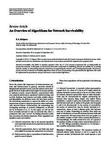 International Scholarly Research Network ISRN Communications and Networking Volume 2012, Article ID[removed], 19 pages doi:[removed][removed]Review Article